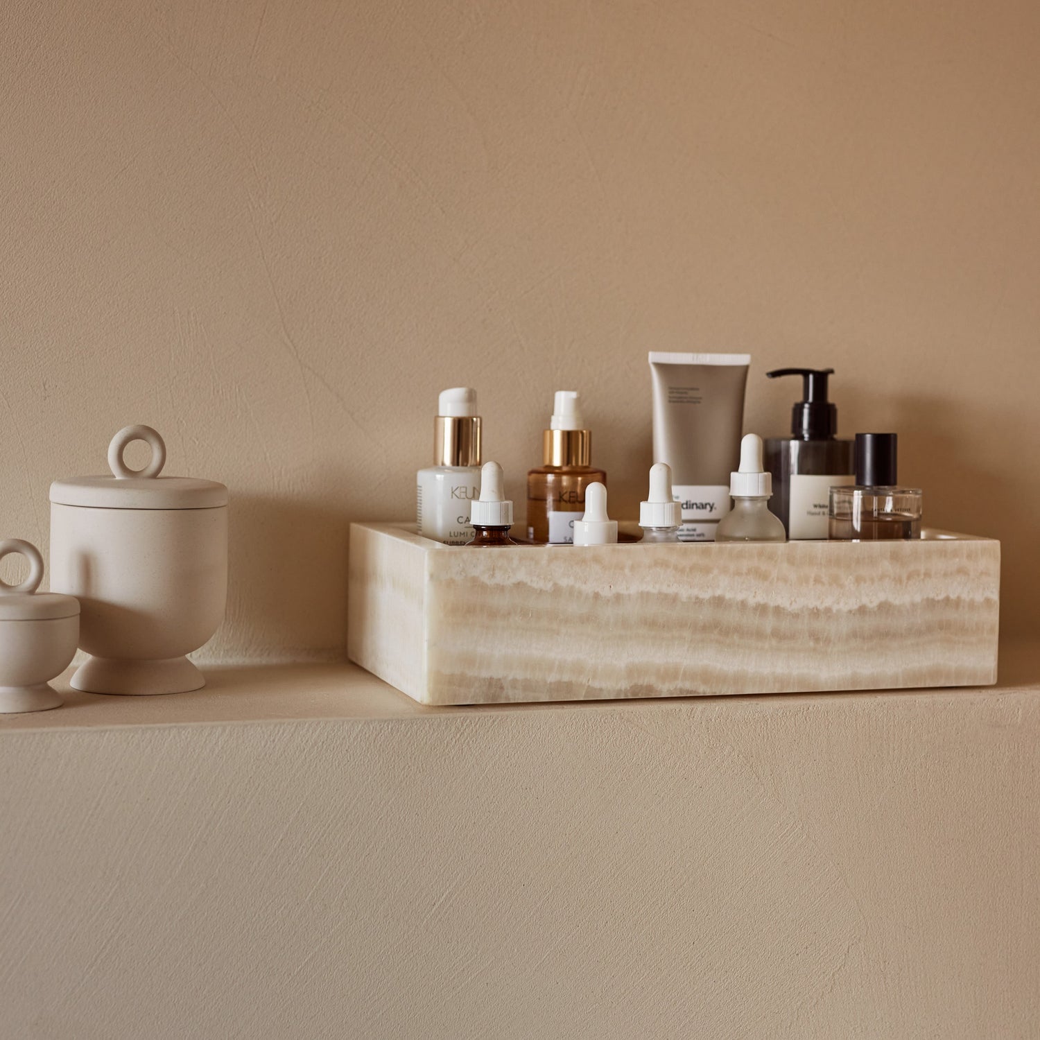 Honey onyx organizer box MOOISA