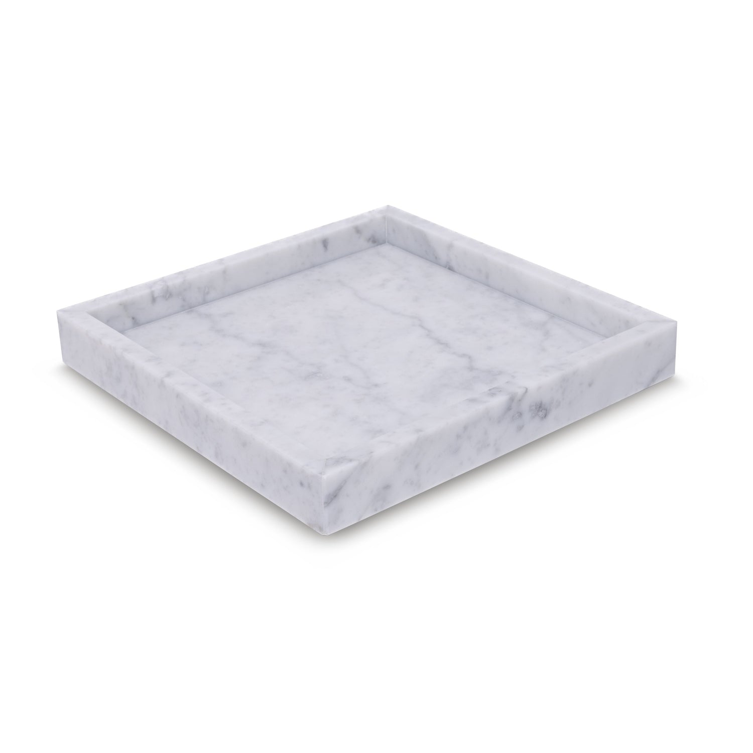 Marmer dienblad tray wit
