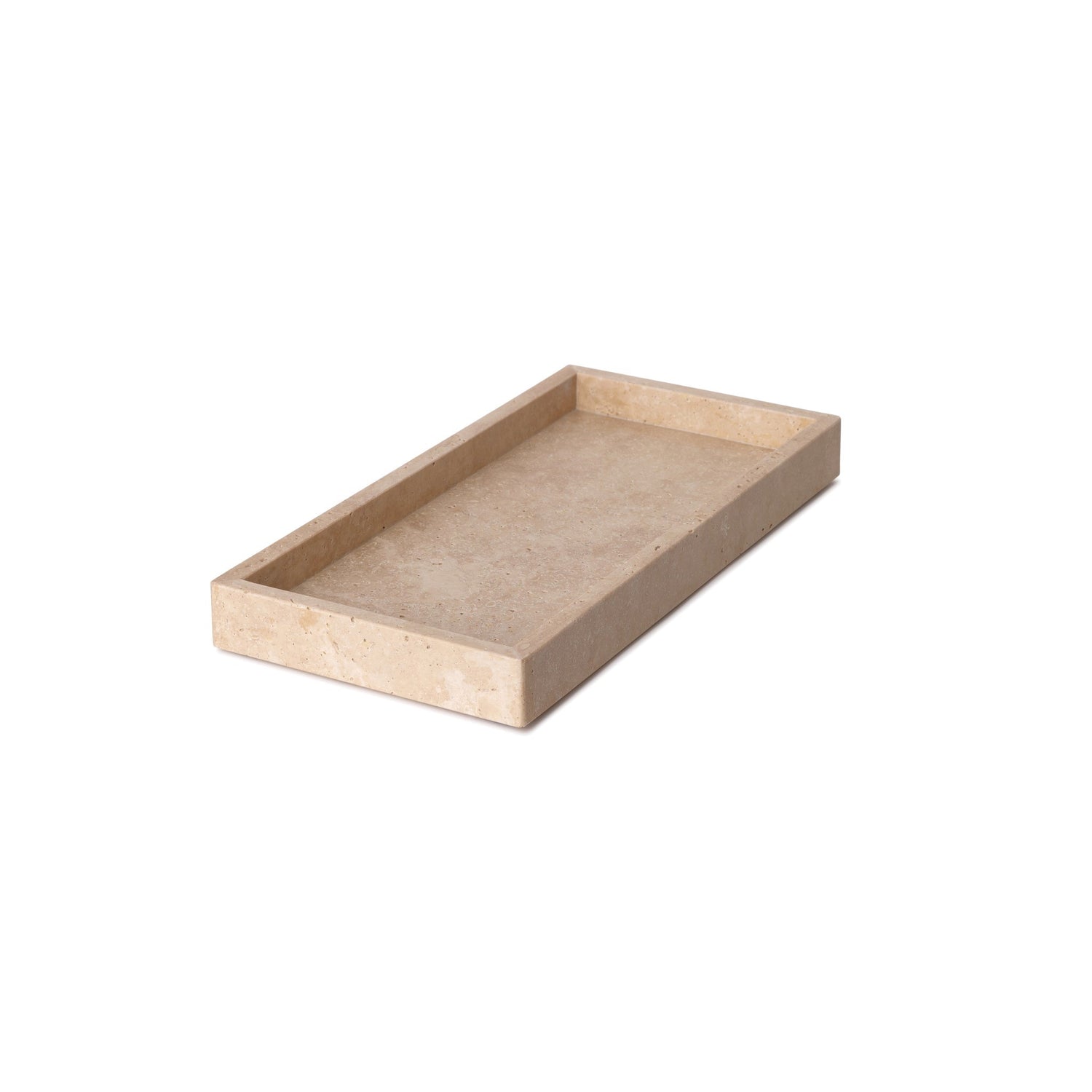 Tablett aus Travertin 15x30cm