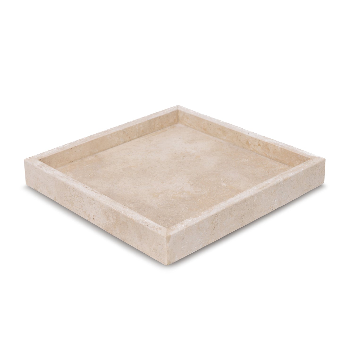 Travertin-Tablett 30x30cm