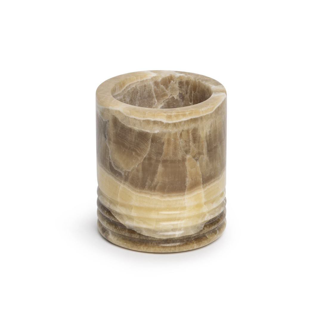 Windlicht Sandal onyx S Ø8x10cm