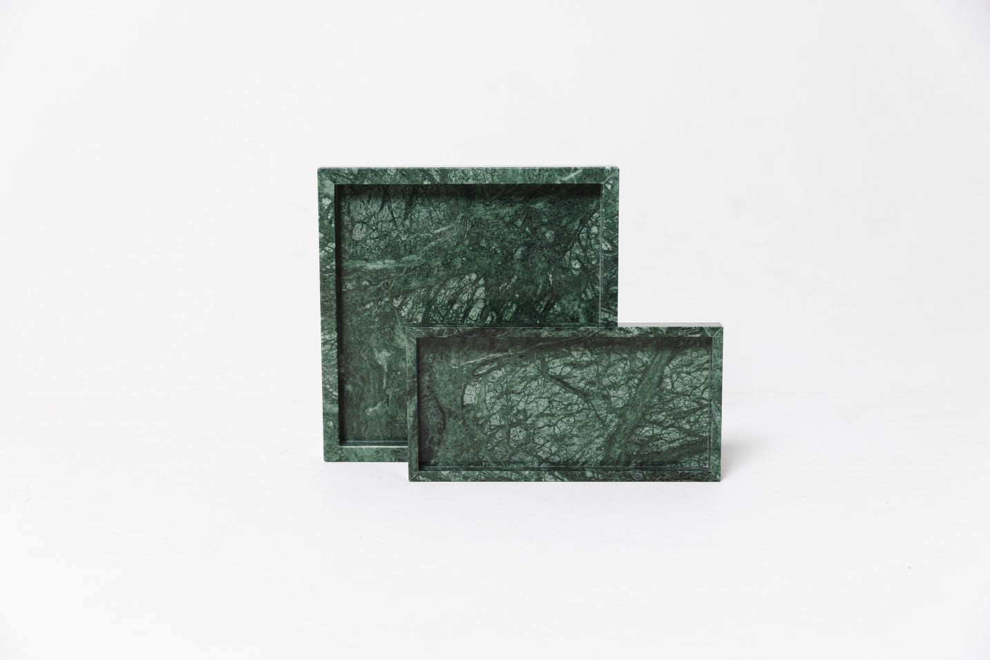 Marmer dienblad tray groen