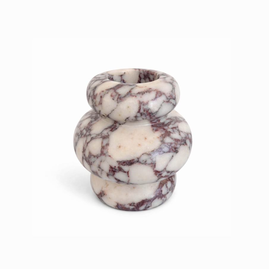 Bublé vaas M Ø20x21cm Calacatta