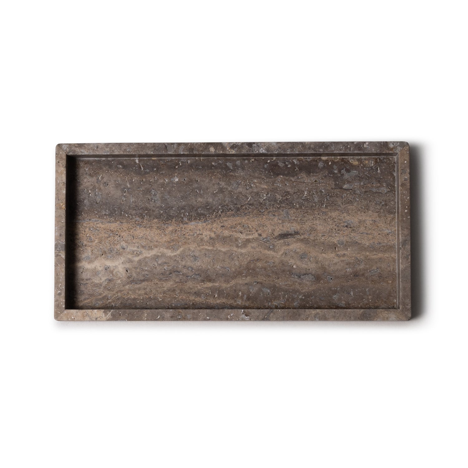 Travertine dienblad tray 15x30cm