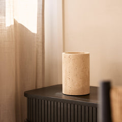 Travertine wijnkoeler vaas MOOISA