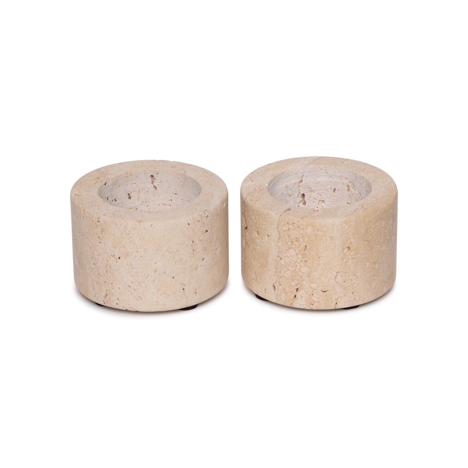 Teelichthalter aus Travertin S Ø6x4cm