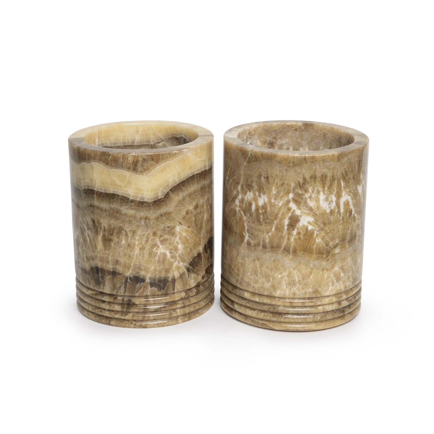 Windlicht Sandal onyx XL Ø17x21cm