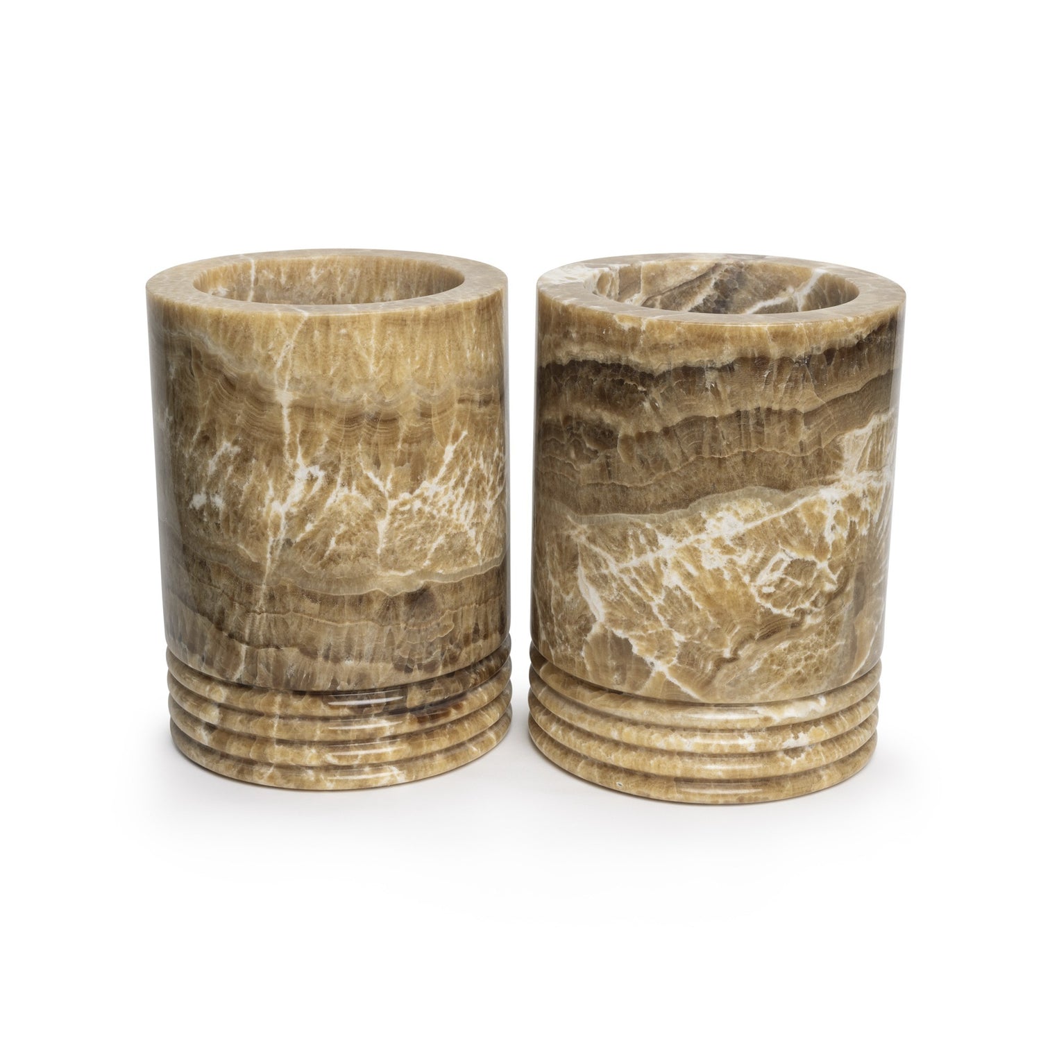 Windlicht Sandal onyx XXL Ø21x28cm