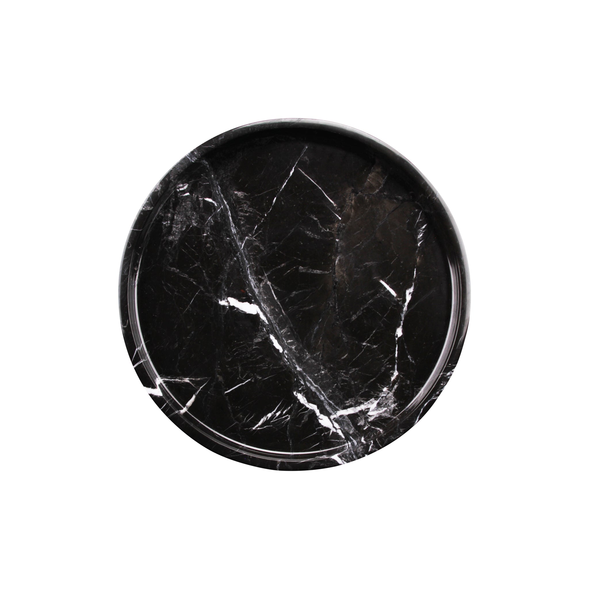 MEIRRAI Decoratief Dienblad Rond van Ijzer, Decoratieve Schaal MEIRRAI Decoratief Dienblad Rond van Ijzer, Decoratieve Schaal